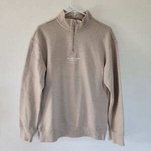 NWT H&M 1/4 zip relaxed fit sweater size xs
